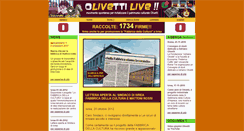 Desktop Screenshot of olivetti-live.org